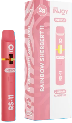 Photograph of product: Rainbow Sherbert #11 Disposable Cure Injoy