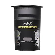 Photograph of product: MKX - Liquid Diamond Pre-Rolls (5 Pack) - Wild Watermelon