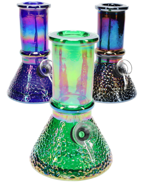 Photograph of product: wp3217 metallic glass beaker
