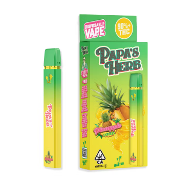 Photograph of product: Papas Herb - All In One Vape Cart - 1g - Pineapple Express - 