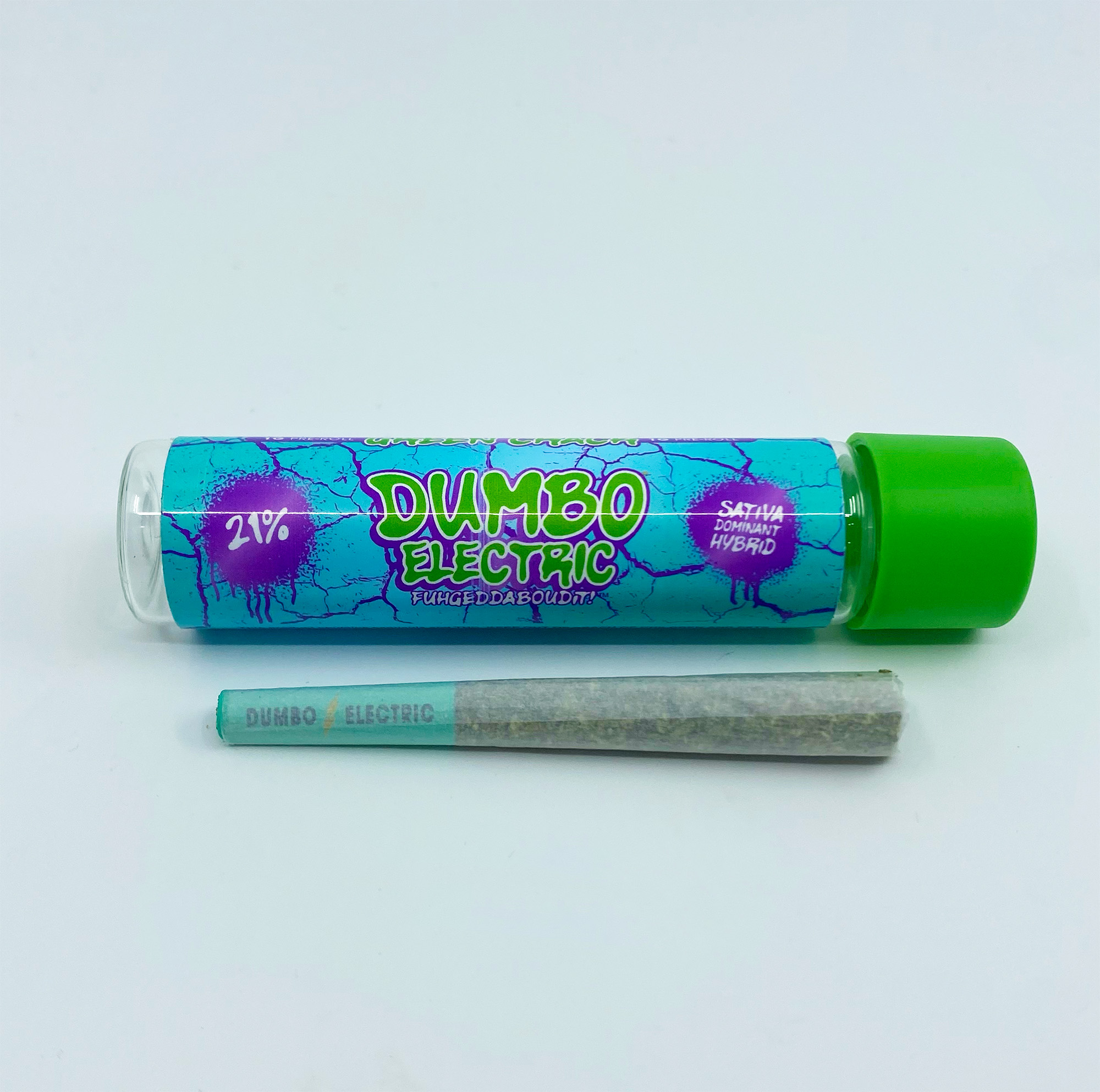Photograph of Product: Dumbo Electric - Green Crack Preroll