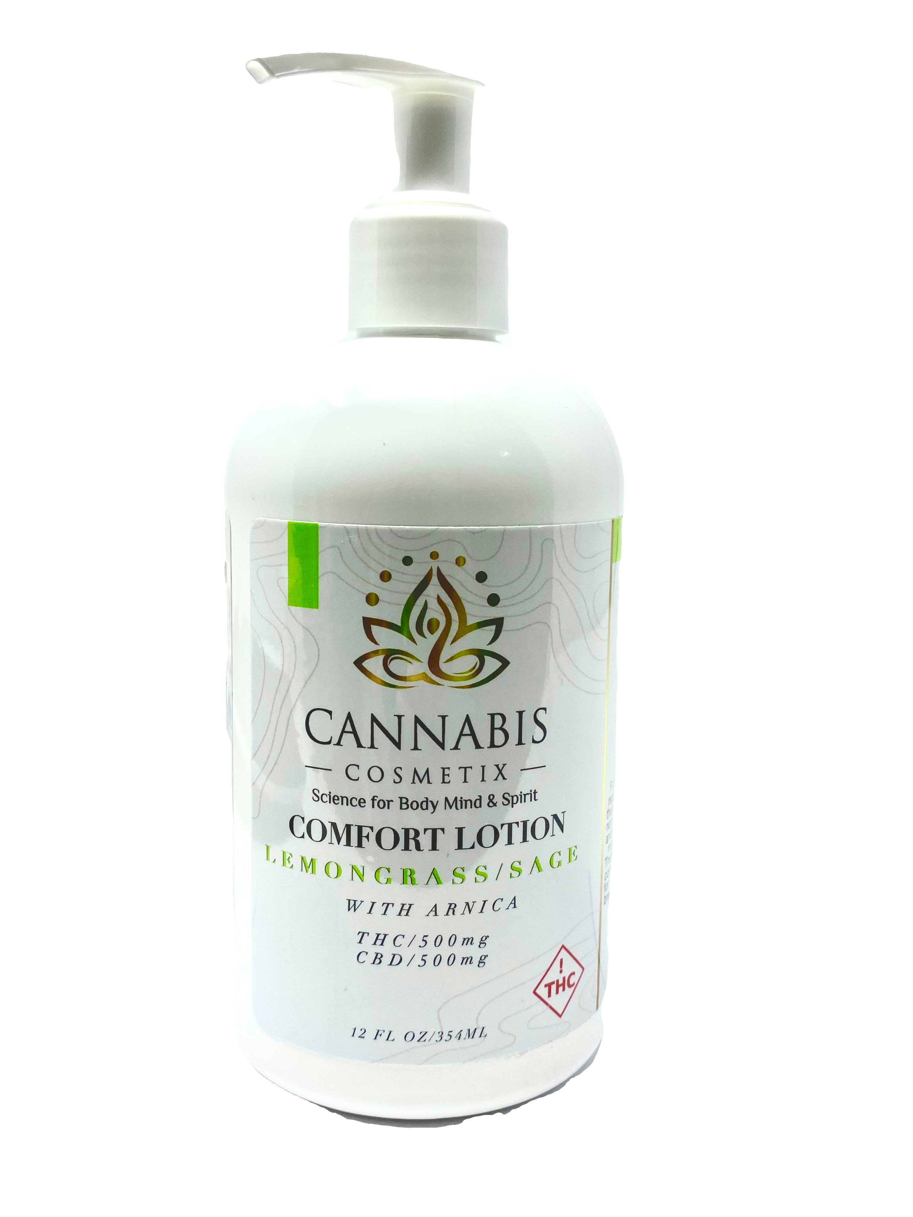 Photograph of product: Lemongrass / Sage - CBD 1:1 - Lotion