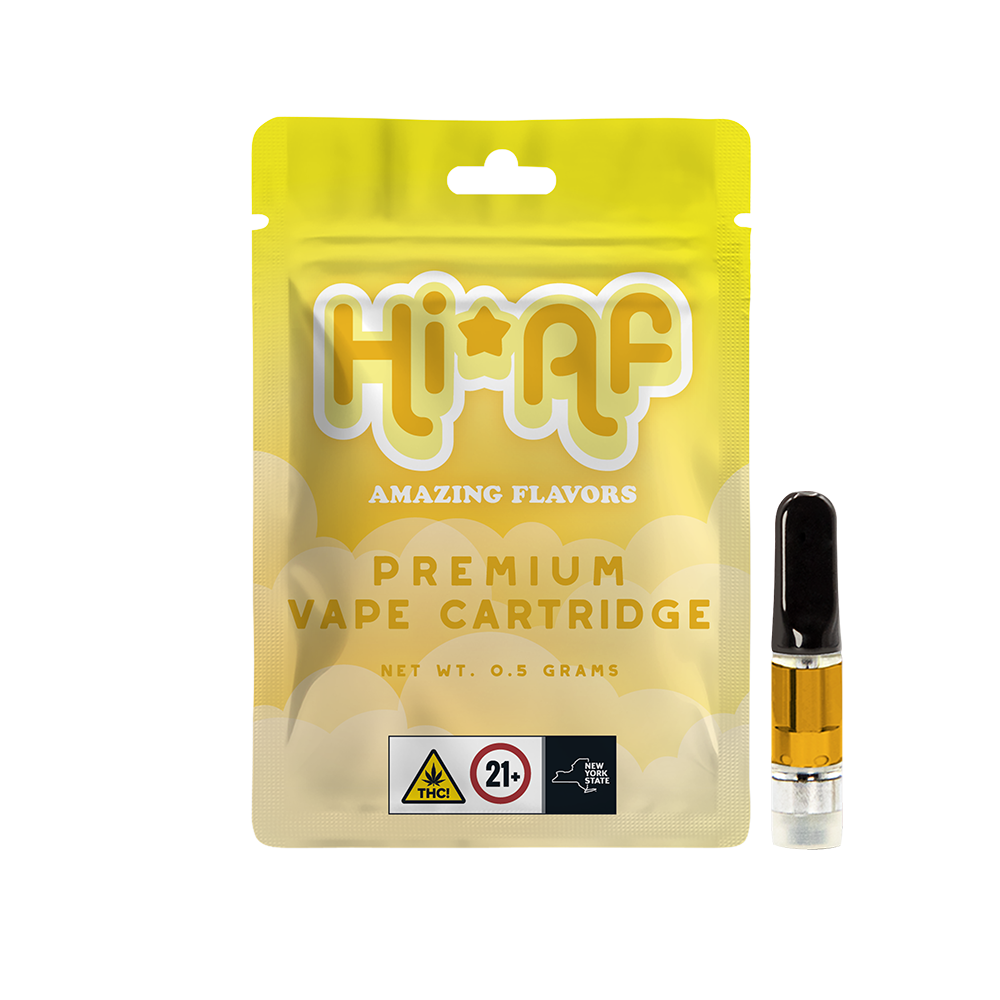 Photograph of product: HI*AF - Lemon Cake - .5G Cart