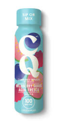 Photograph of product: Beverage - CQ - Night Time Berry and Lime (I) - 1:1 TCH:CBN 25mg (2oz)