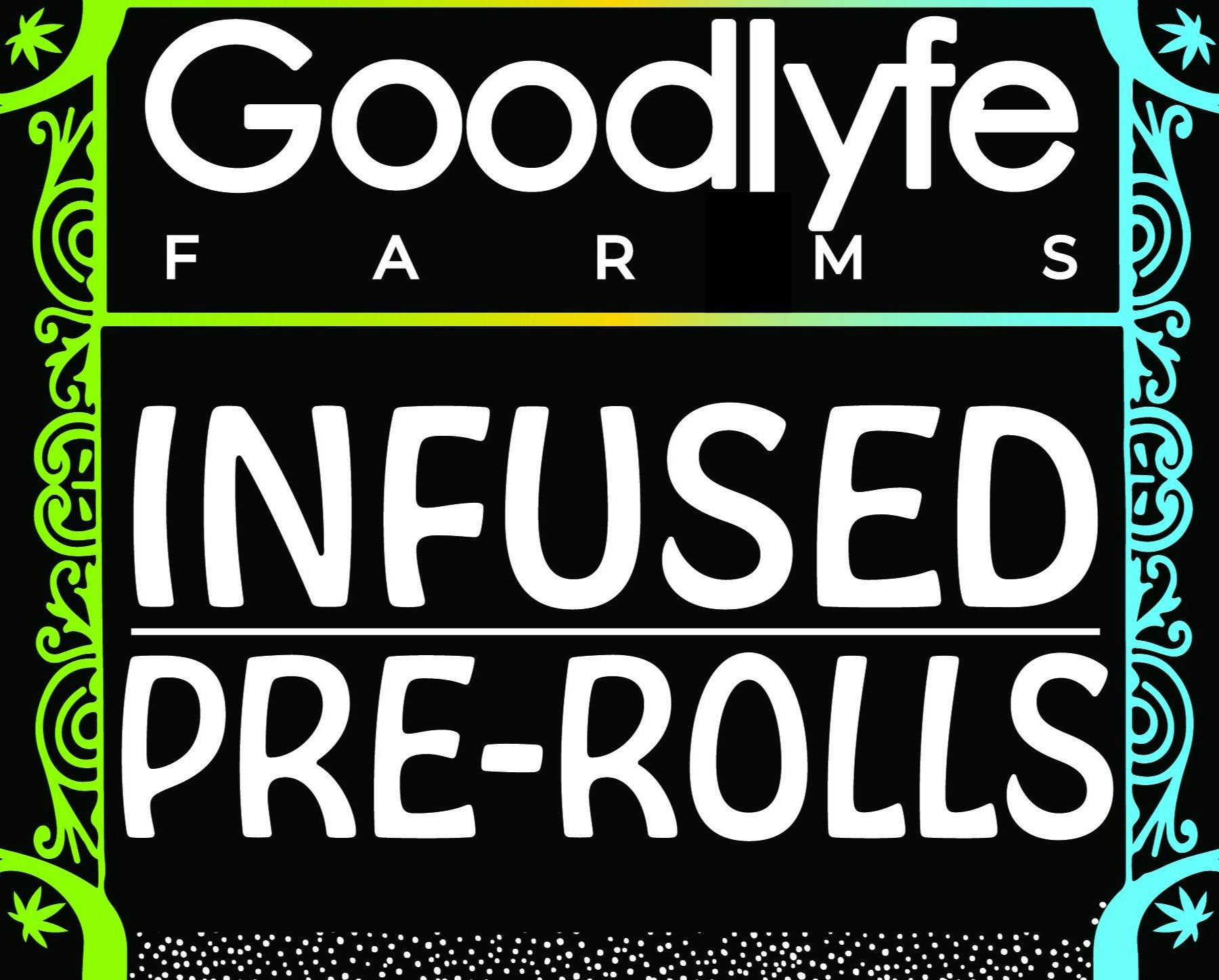 Photograph of product: Watermelon Zkittles 1g Infused Pre-Roll by GoodLyfe