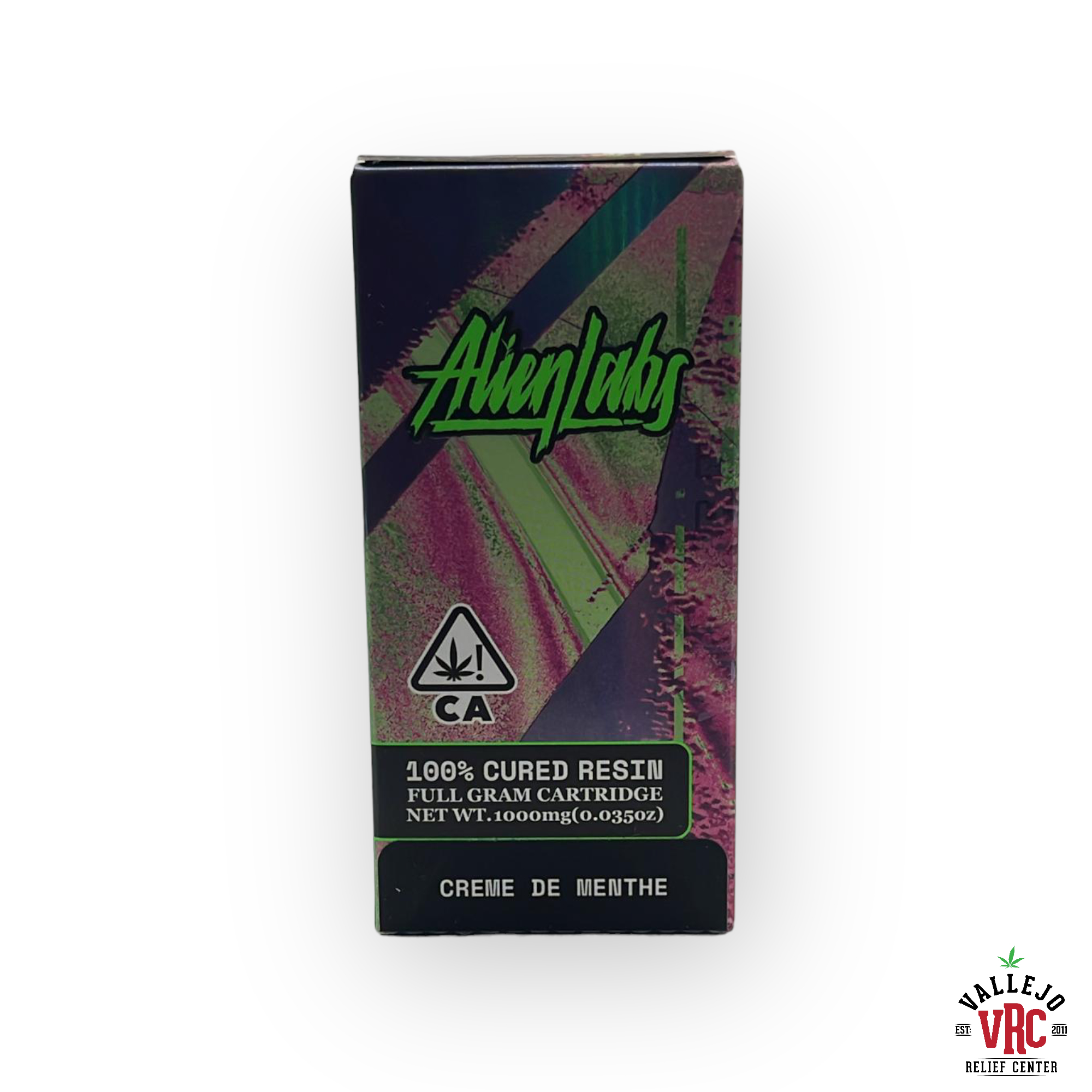 Photograph of product: CURED-CREME DE MENTHE 1G