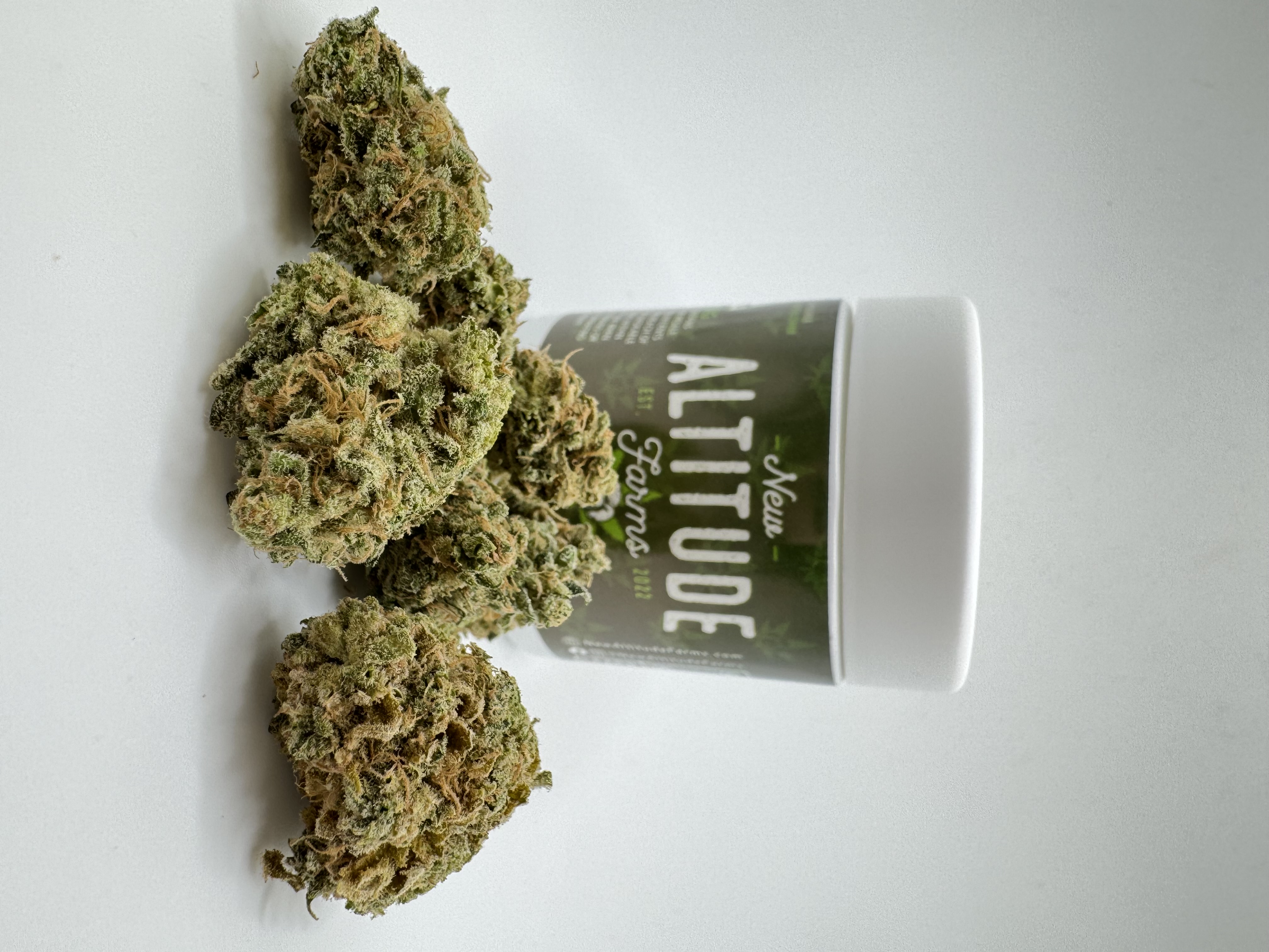 Photograph of product: Blue Headband Flower - 3.5g