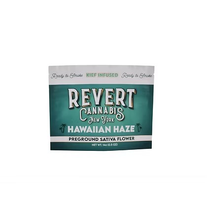 Photograph of product: REVERT | GROUND FLOWER | HAWAIIAN HAZE | 14G