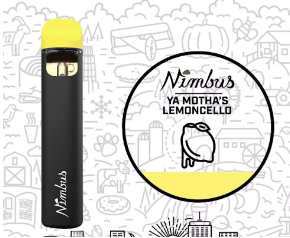 Photograph of product: Ya Motha's Limoncello Disposable Vape | 0.5g or 1g - Nimbus