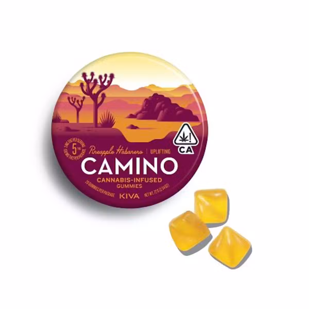 Photograph of product: Camino - Pineapple Habanero (s) - Gummies - 100mg