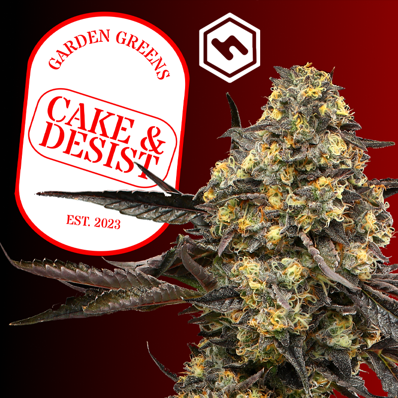 Photograph of product: Garden Greens | Cake & Desist | 7g