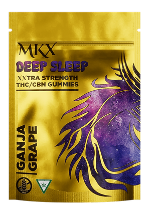 Photograph of product: MKX Gummies - Strawberry Deep Sleep CBN 200mg