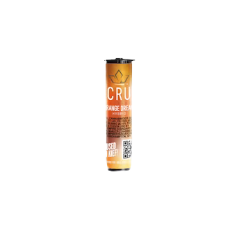 Photograph of product: CRU - Orange Dream (Fat Boy) - Infused Pre-Roll