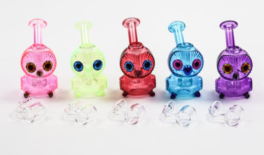 Photograph of product: 080 - 5" Owlchemist Concentrates Rig with Banger - Retail