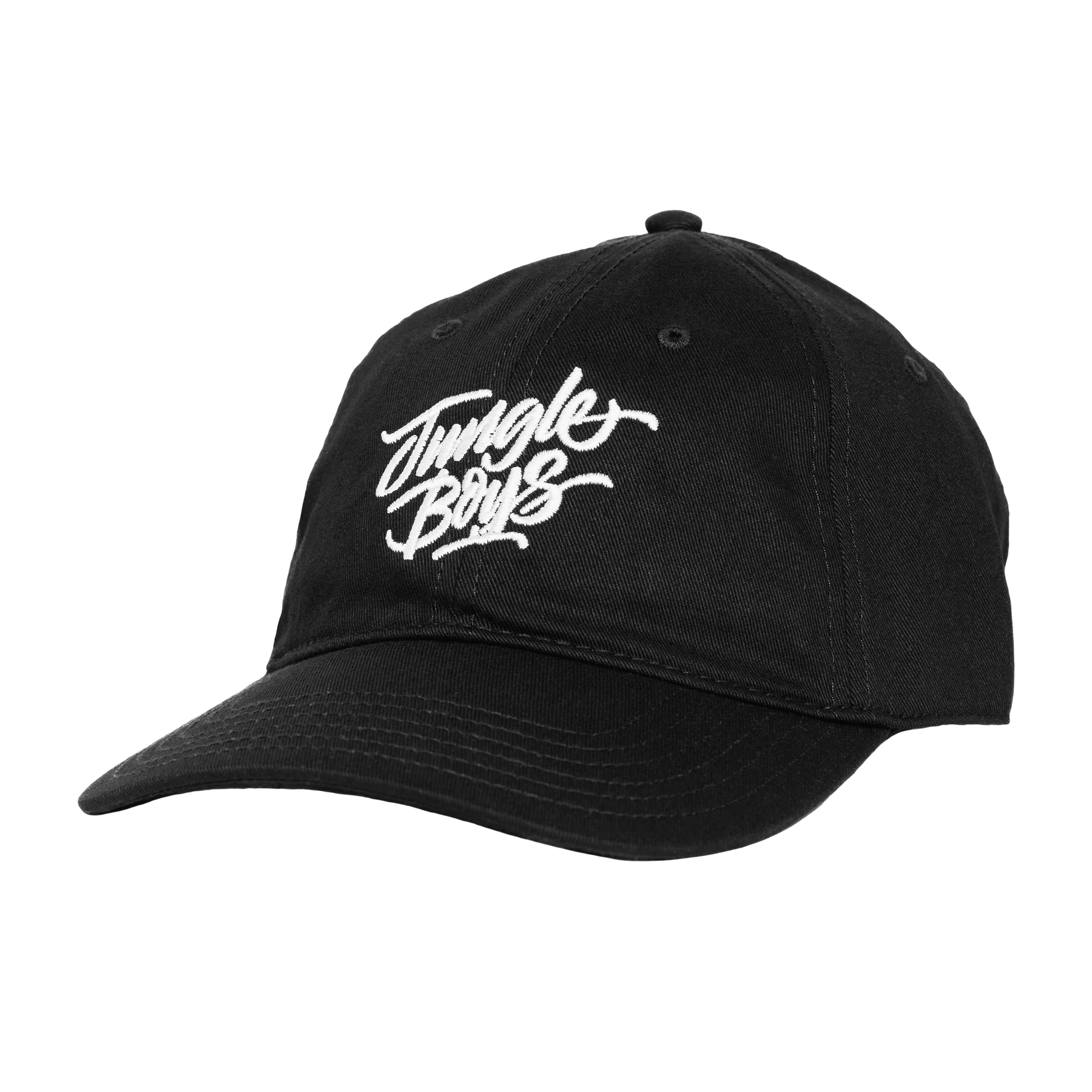 Photograph of product: Stacked Emblem Dad Hat | Black