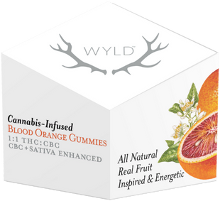 Photograph of product: Gummies | Blood Orange | 1:1 | TH-oui:CBC | 10 x 10mg