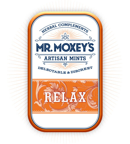 Photograph of product: Mr Moxey's Mints | Relax Cinnamon 2:1