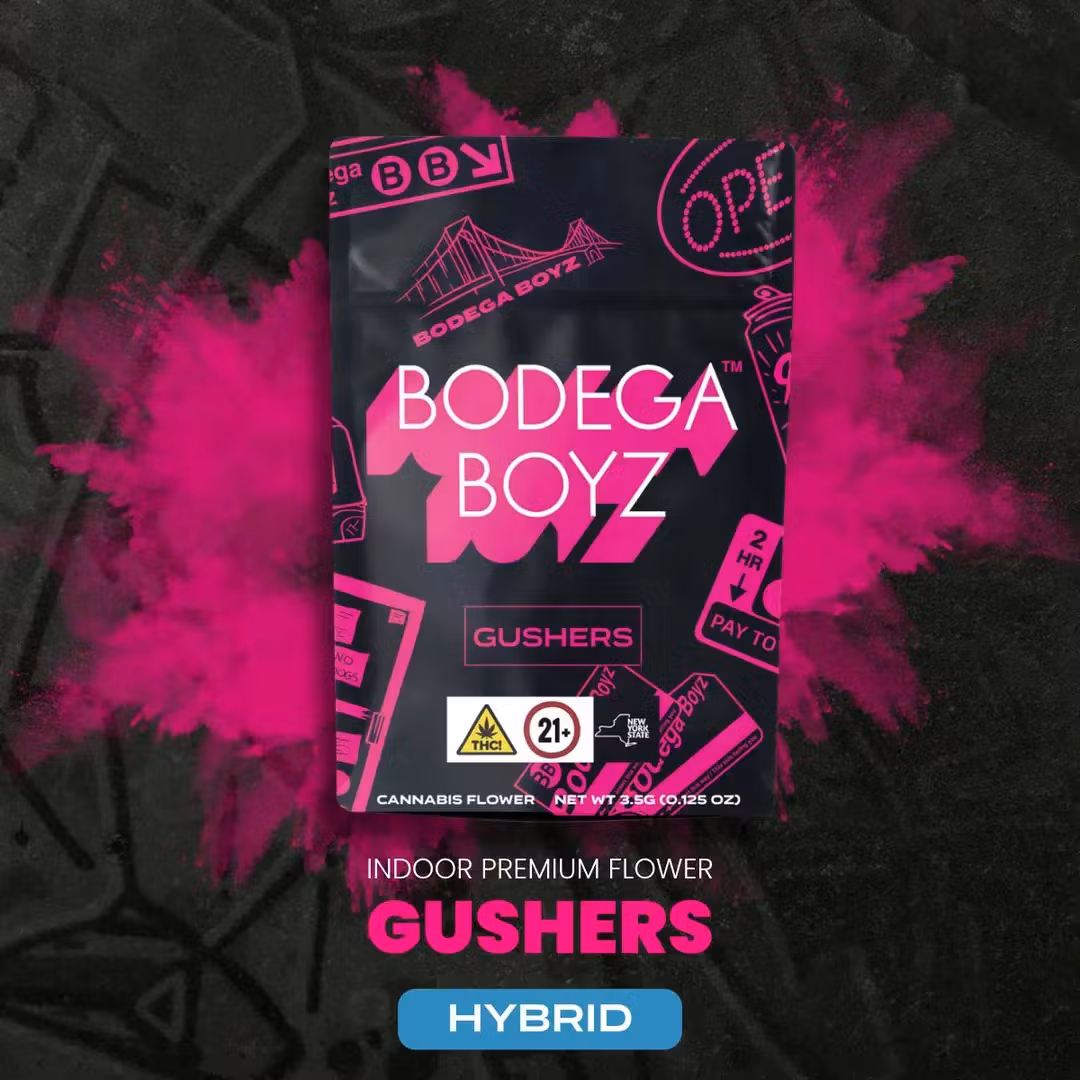 Photograph of product: Bodega Boyz | Gushers (h) Premium Indoor Flower 3.5g