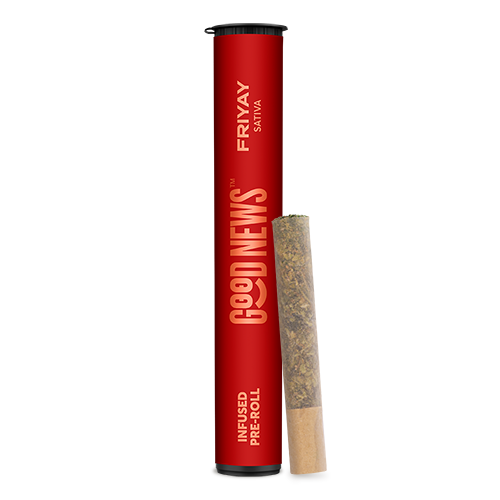 Photograph of product: GOOD NEWS Joint 1g Infused: Friyay