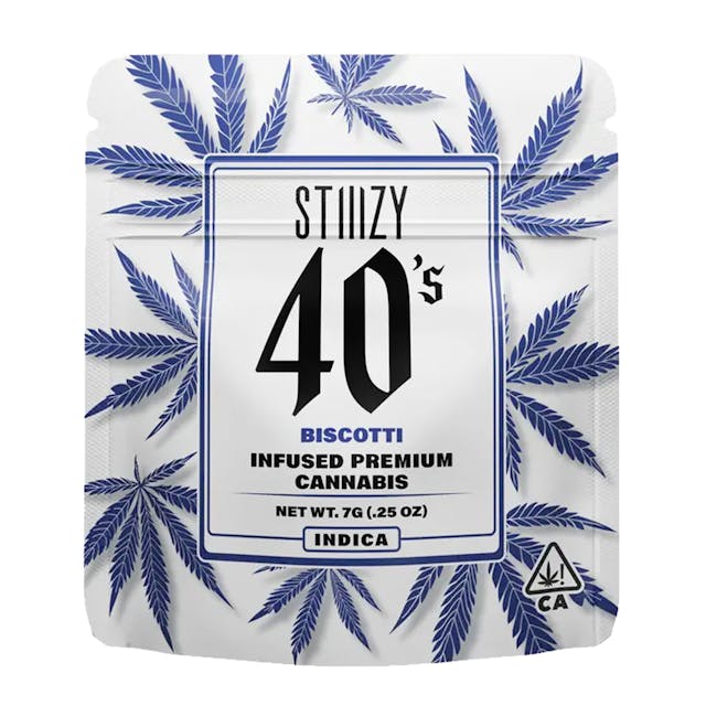 Photograph of product: BISCOTTI 41.89% 40's 7g B2G1 EVERYDAY **SPECIAL PRICING** - Quarter