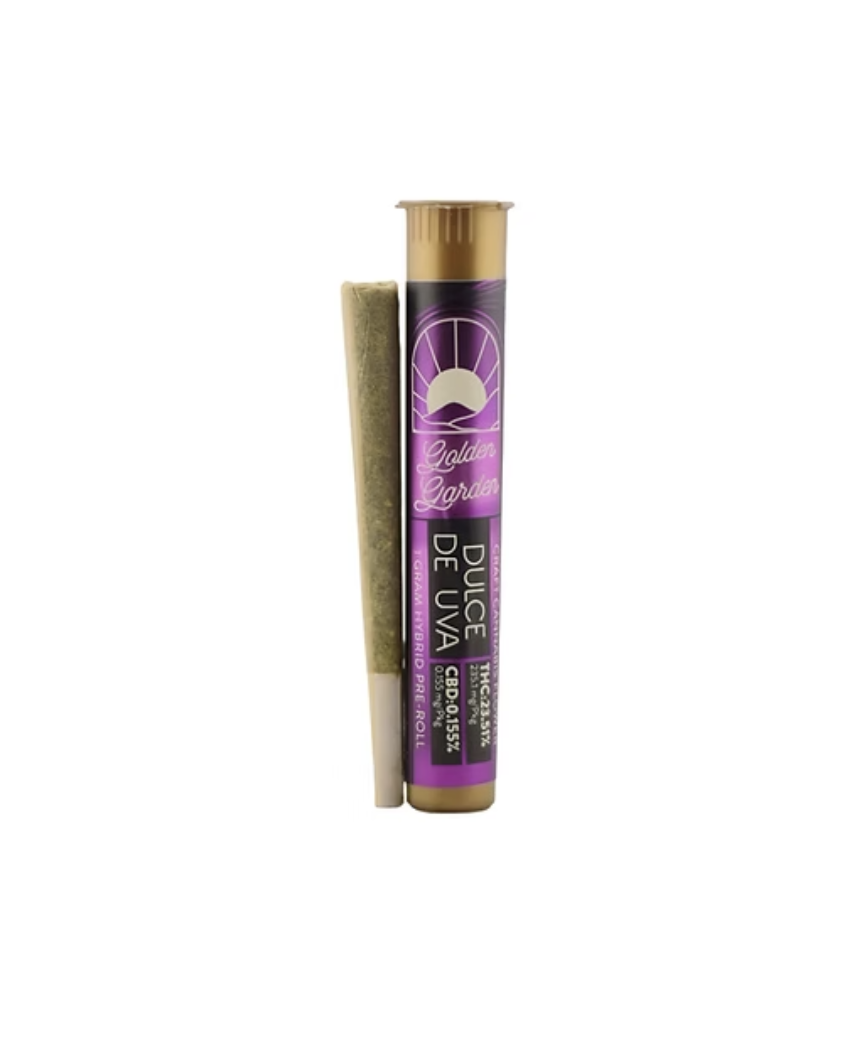 Photograph of product: Golden Garden | Dulce De Uva | 1G PRE-ROLL