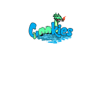 Photograph of product: Cookies - Puff The Cookies Dragon - Tee - White - MD