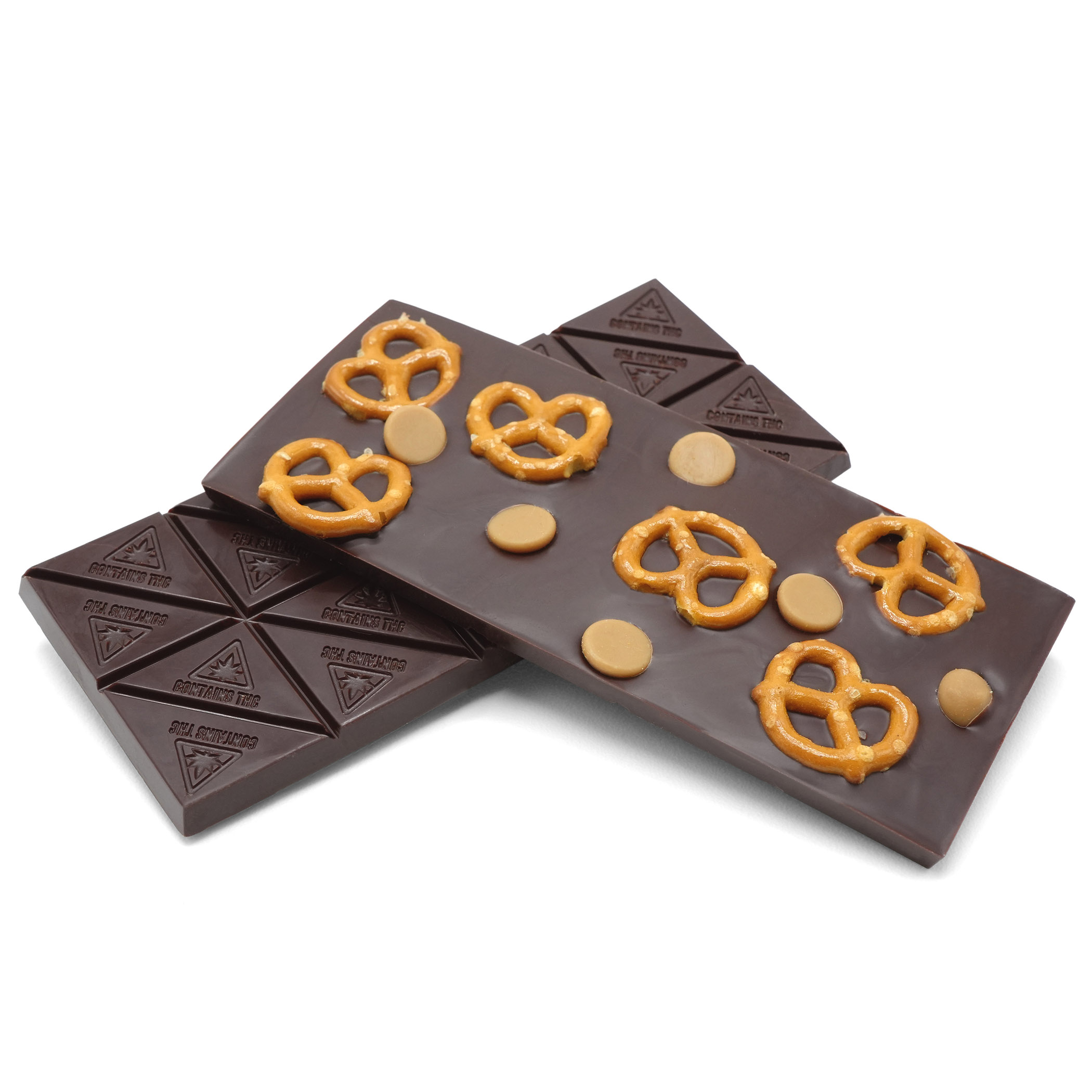 Photograph of product: Caramel Pretzel Inclusion Bars - 5mg 20pk