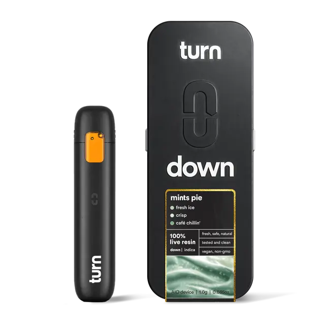 Photograph of product: Disposable Live Resin | Mints Pie (I) (Turn down) TURN