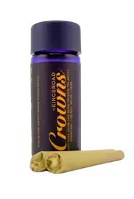 Photograph of product: Kings Road Donny Burger X Strawberry Cough 2-Pack Live Resin Infused Prerolls 1g