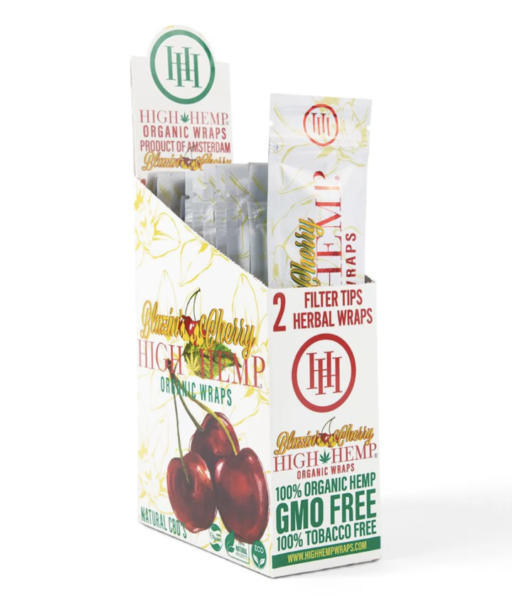 Photograph of product: High Hemp Organic Cherry Wraps (2pk)