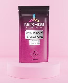 Photograph of product: Watermelon Fruit Drops 110mg -5pk
