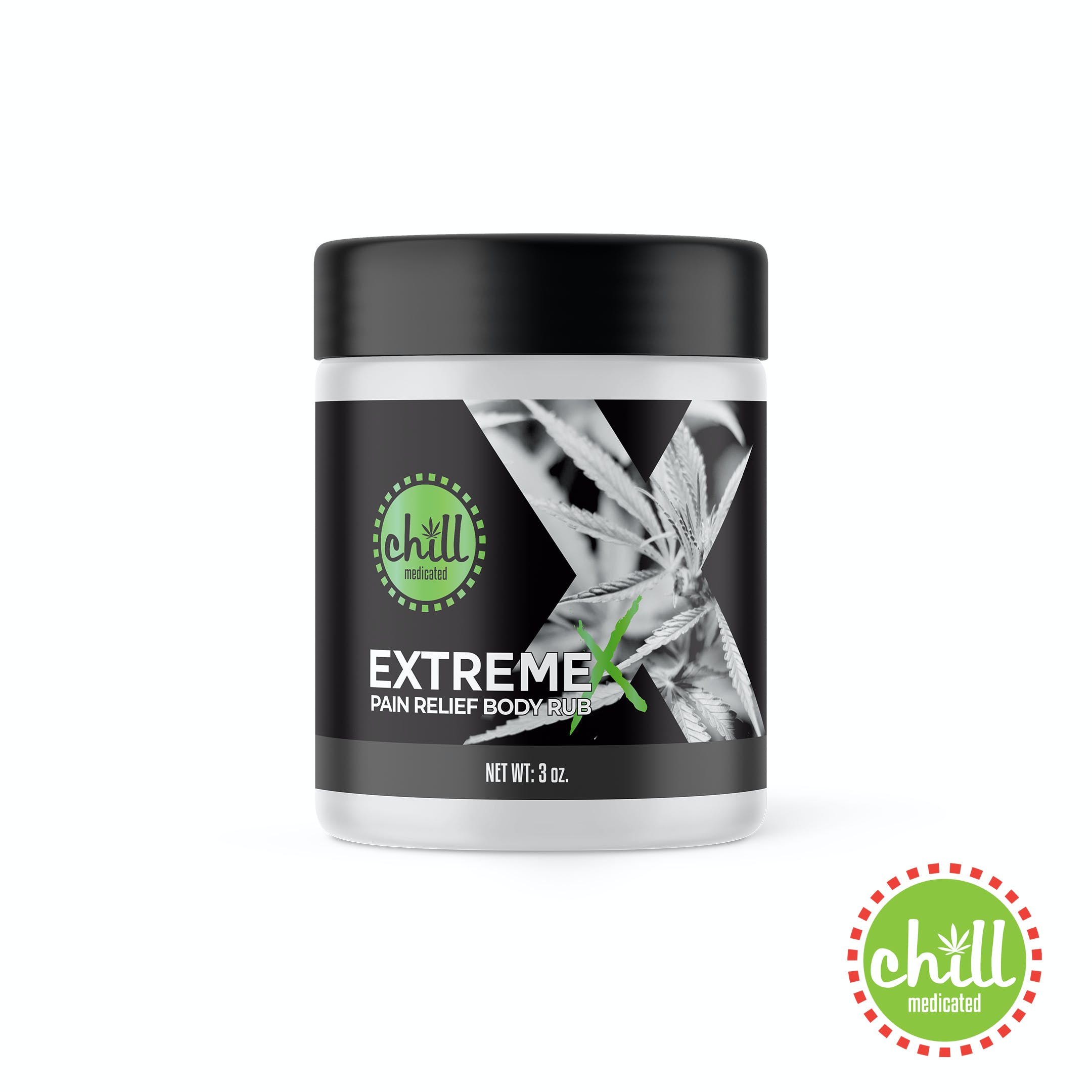 Photograph of product: Chill Medicated Rub 2000mg Extreme X