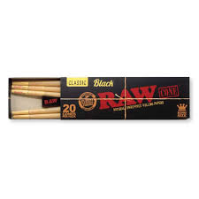 Photograph of product: RAW | Black King Size Cones 3pk