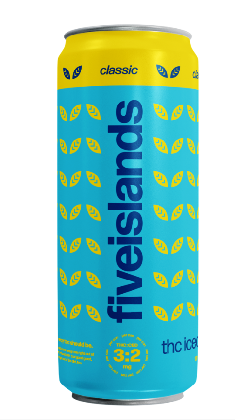 Photograph of product: Five Islands 3mg Classic Tea