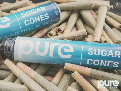 Photograph of product: Dosi Mango Live Resin Sugar Cone 1g