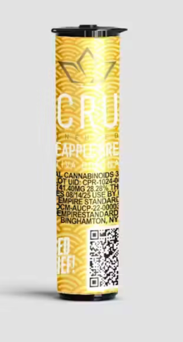 Photograph of product: Pineapple Breeze - Infused Pre-Roll - CRU