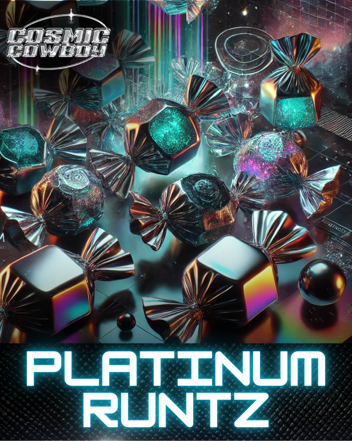 Photograph of product: DELI - COSMIC COWBOY Platinum Runtz - 28g