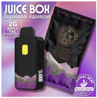 Photograph of product: Northern Grown - Purple Grapewreck - Disposable