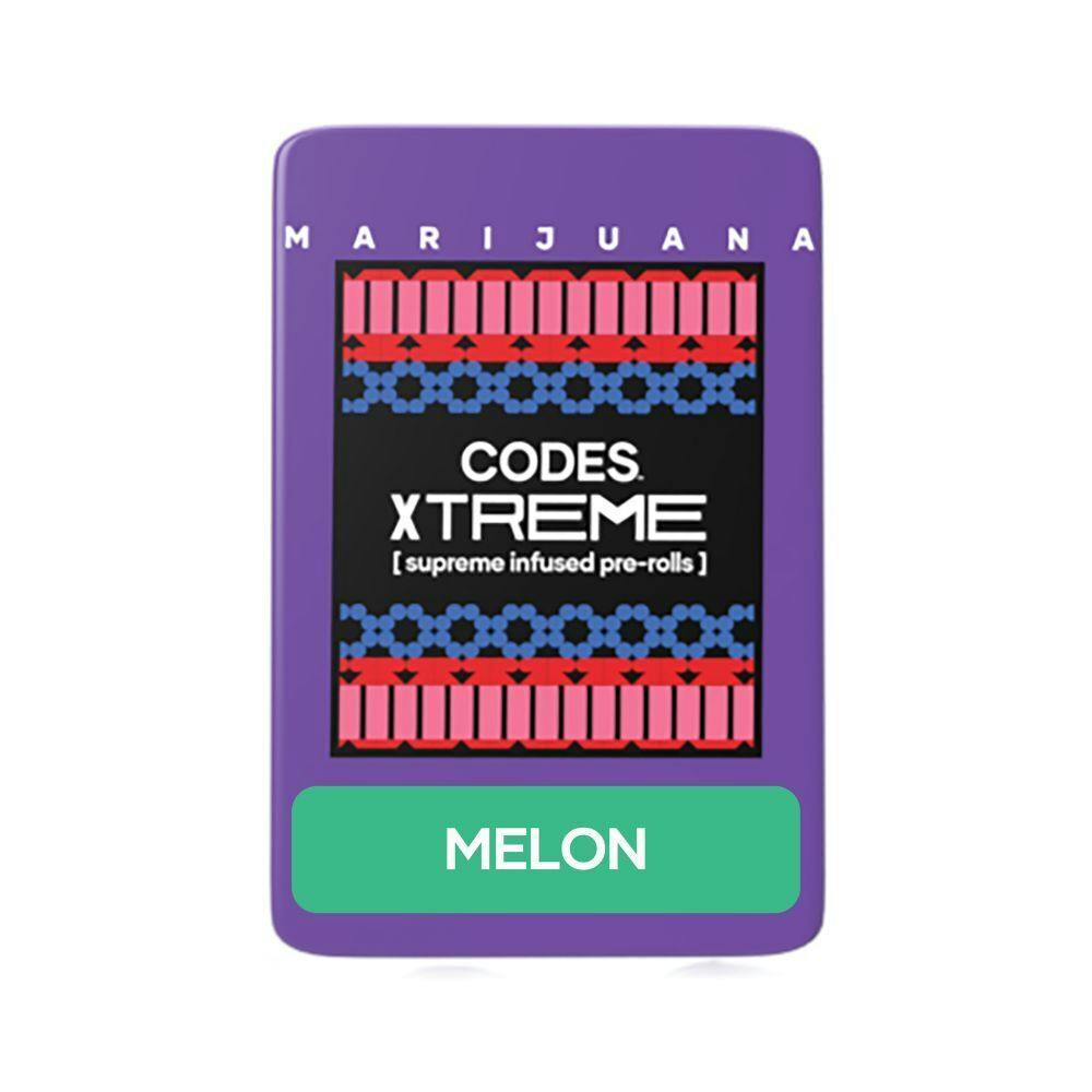 Photograph of product: Codes Apple Fritter Melon Infused Joints 3pk | 2.1g