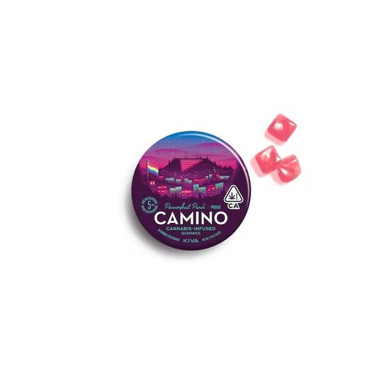 Photograph of product: Camino Passionfruit Punch "Pride" Gummies - 100MG - 