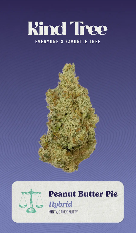 Photograph of product: Peanut Butter Pie | 3.5g Flower I Kind Tree