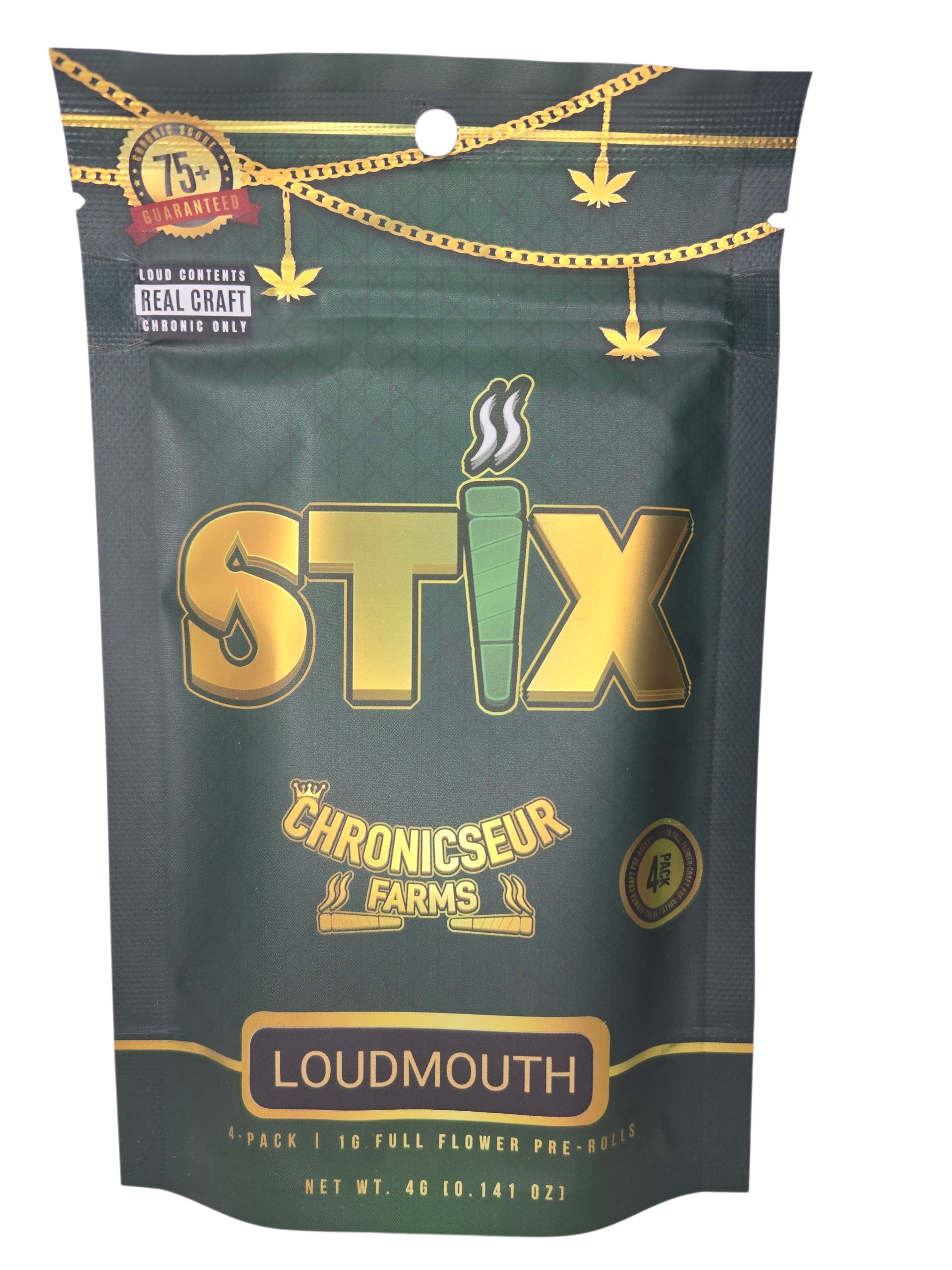 Photograph of product: Loudmouth | 1g Stix 4pk