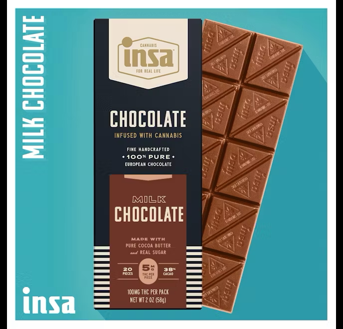 Photograph of product: Milk Chocolate Bar 100mg