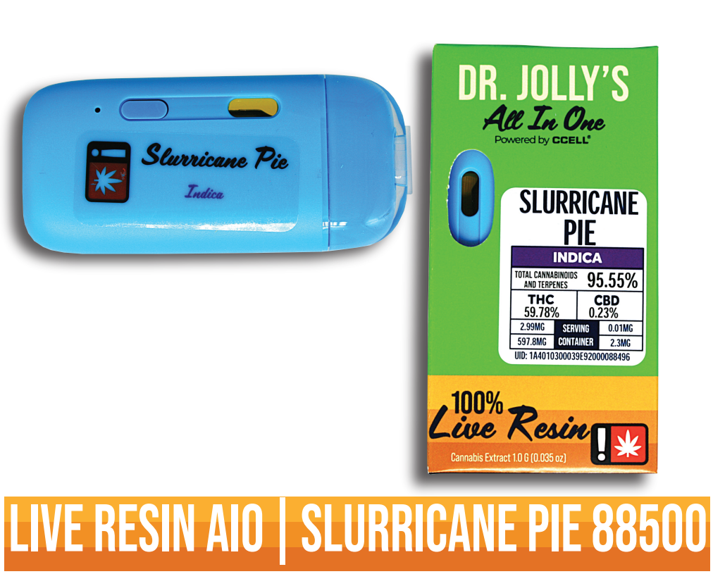 Photograph of product: Slurricane Pie Live Resin Disposable | 1g