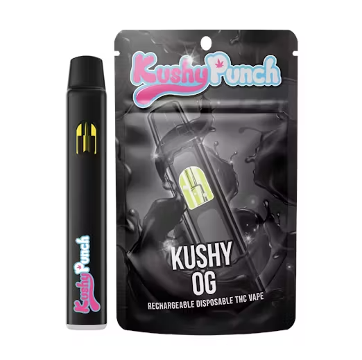 Photograph of product: Kushy Og Oui'd Disposable 1 G