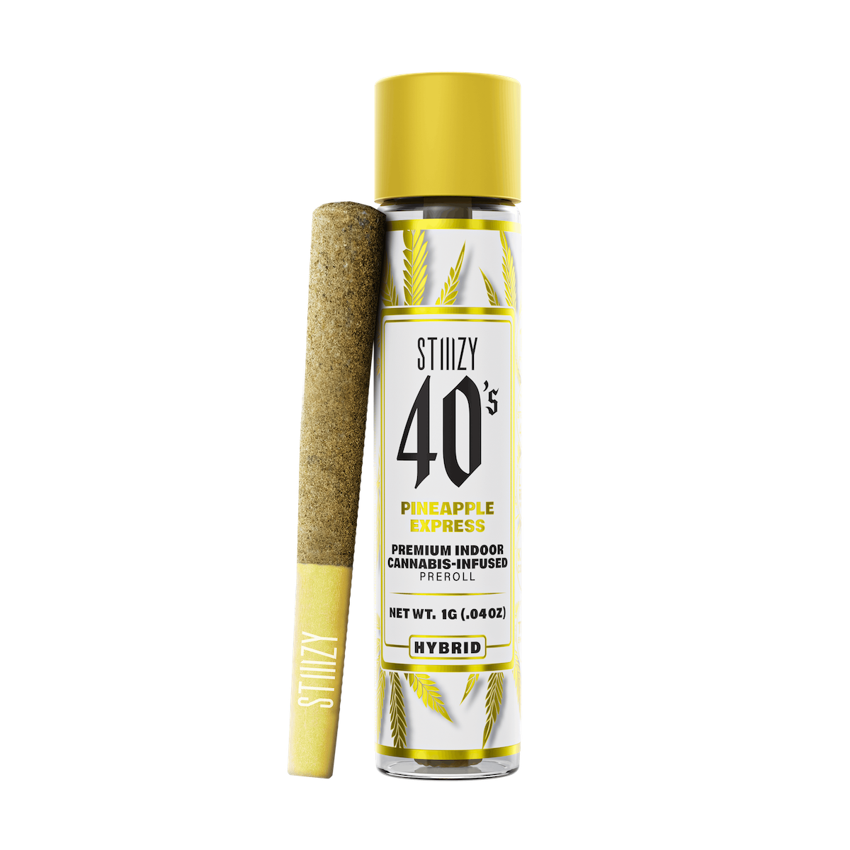 Photograph of product: 1g Pineapple Express (Hybrid) Stiiizy 40's TH-oui:41% $20