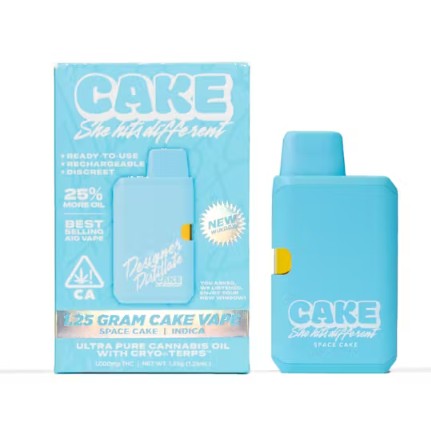 Photograph of product: CAKE | SPACE CAKE (I) | 1.25G ALL-IN-ONE