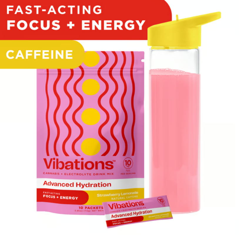 Photograph of product: Strawberry Lemonade Mix 100mg (10-Pack | 10mg Each)
