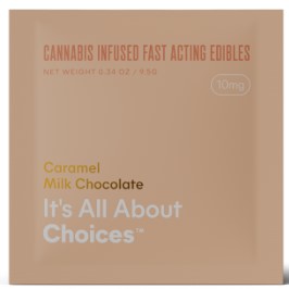 Photograph of product: Caramel Milk Chocolate | 10mg