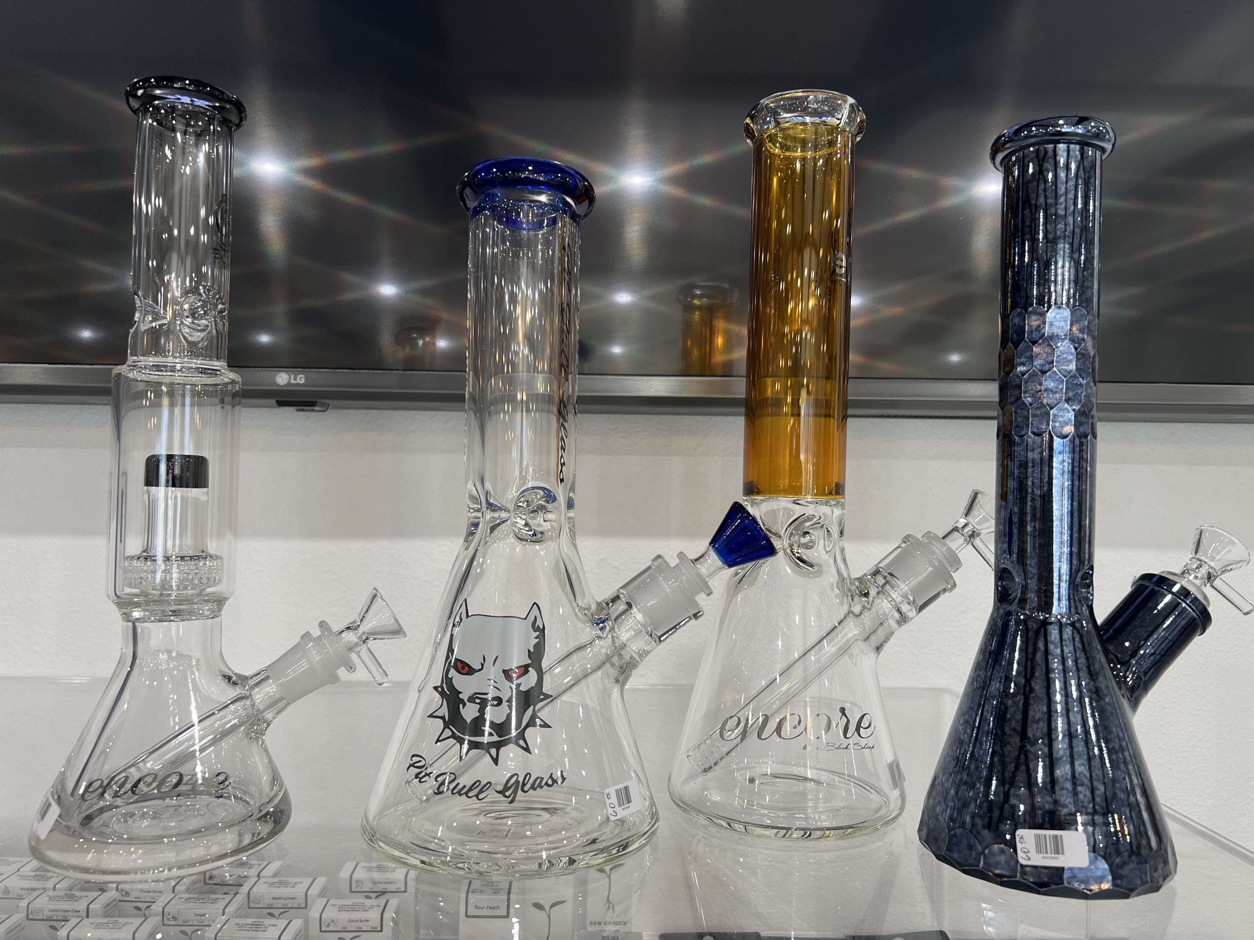 Photograph of product: GLASS BONG $60